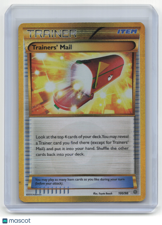 2015 Pokemon Trainers' Mail Ancient Origins #100/98 - Papa Joey's Collectibles