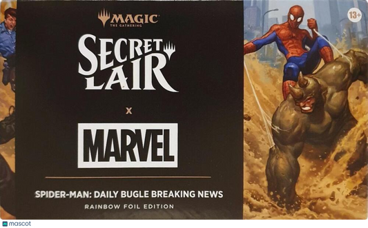 Magic: TG Secret Lair x Spider-Man Daily Bugle Breaking News (Rainbow Foil)