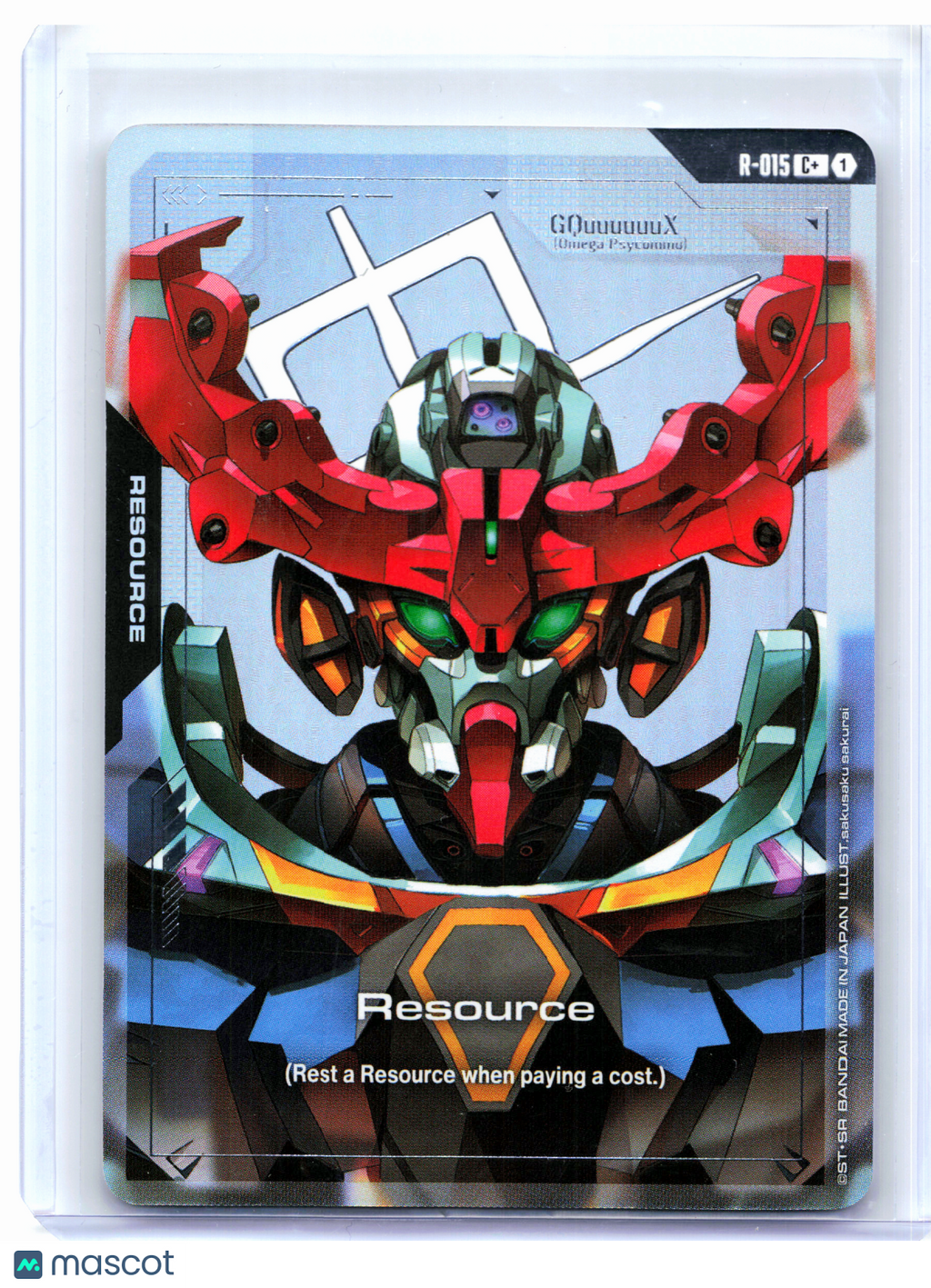 2025 Gundam Card Game—Resource (GQuuuuuuX) #R-015 Dual Impact—Common+ Foil