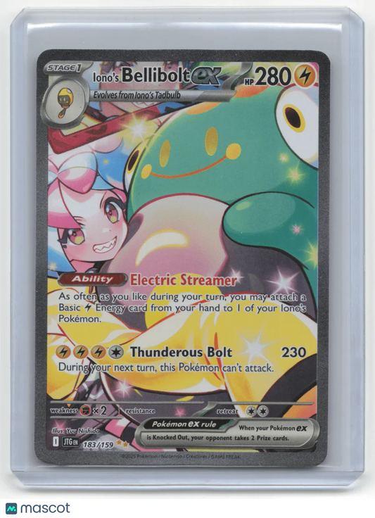 2025 Pokémon Iono's Bellibolt Ex Journey Together #183/159 - Papa Joey's Collectibles