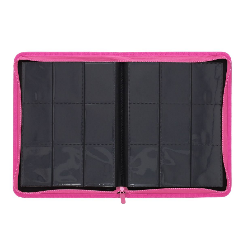 BCW Pink 9-Pocket 360-ct. Standard size Z-Folio Binder - Papa Joey's Collectibles