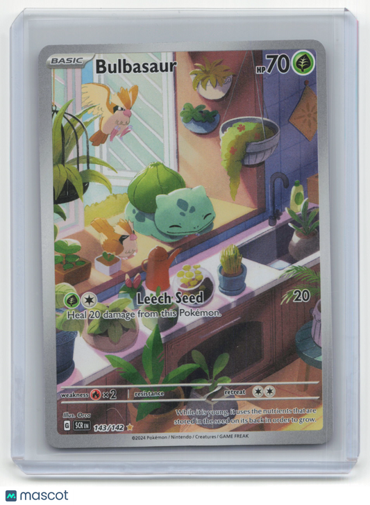 2024 Pokemon TCG Bulbasaur Stellar Crown #143/142