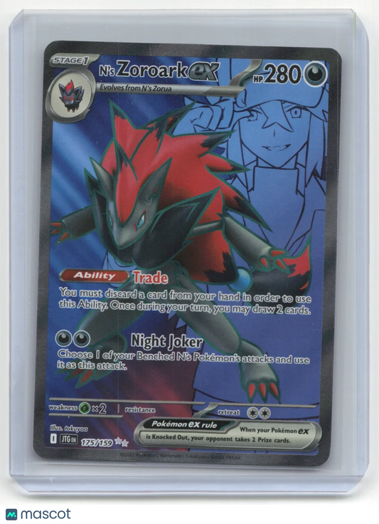 2025 Pokemon TCG N's Zoroark ex Journey Together #175/159 - Papa Joey's Collectibles
