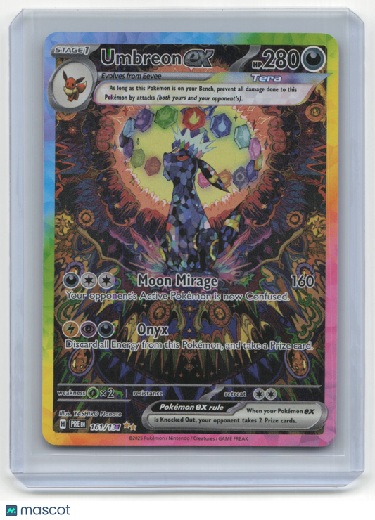 Pokemon TCG Umbreon prismatic evolutions 2025 pokemon