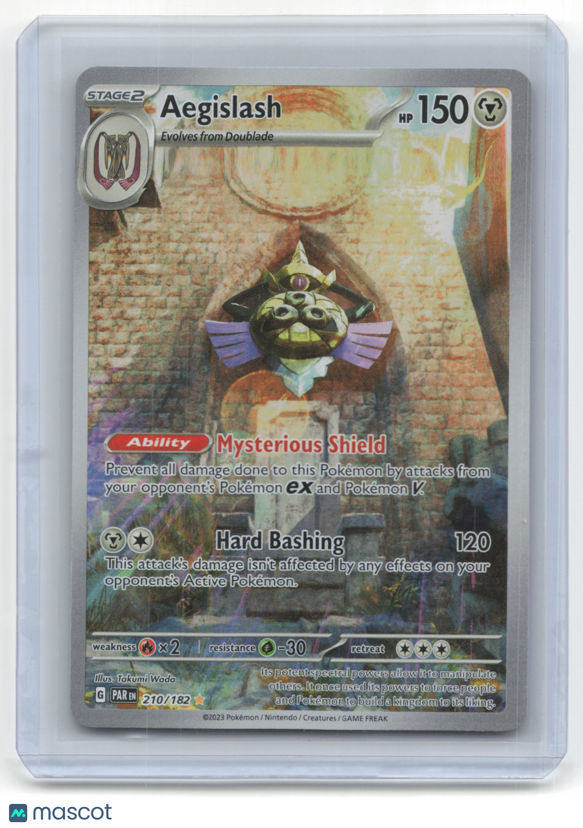 2023 Pokemon TCG Aegislash Paradox Rift #210/182