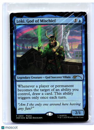 2026 Magic: TG—Loki, God of Mischief #0001 Media Promos—Promo Foil [Sealed]