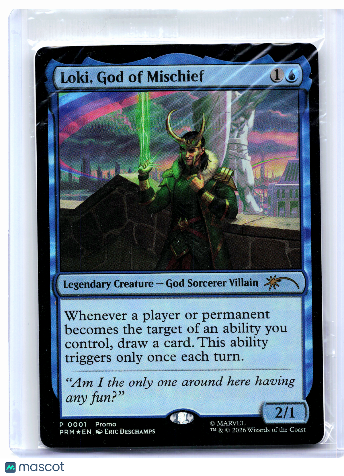2026 Magic: TG—Loki, God of Mischief #0001 Media Promos—Promo Foil [Sealed]