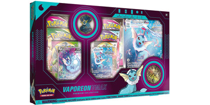 2022 Pokemon Premium Collection Vaporeon VMAX