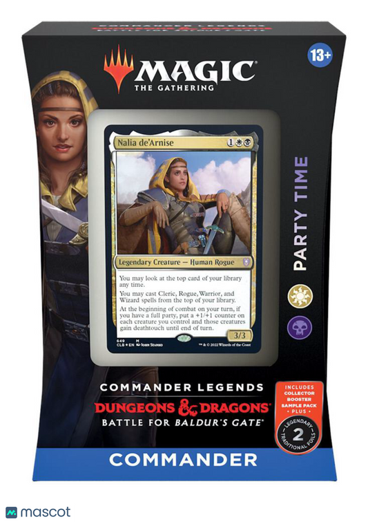MTG Commander Legends: D&D Battle for Baldur's Gate (Party Time) Commander Deck