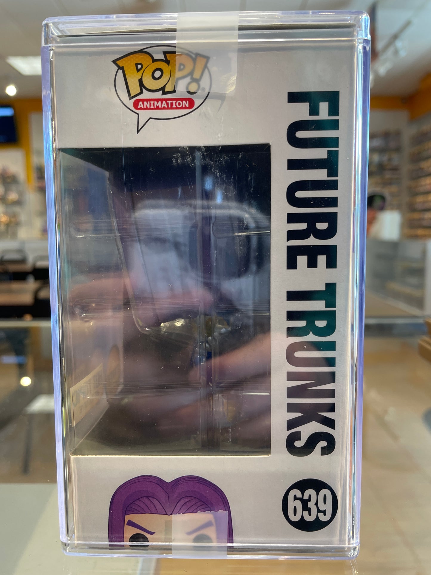 Funko DBZ Future Trunks #639 (VG) Hot Topic Exclusive, Limited Chase, Metallic