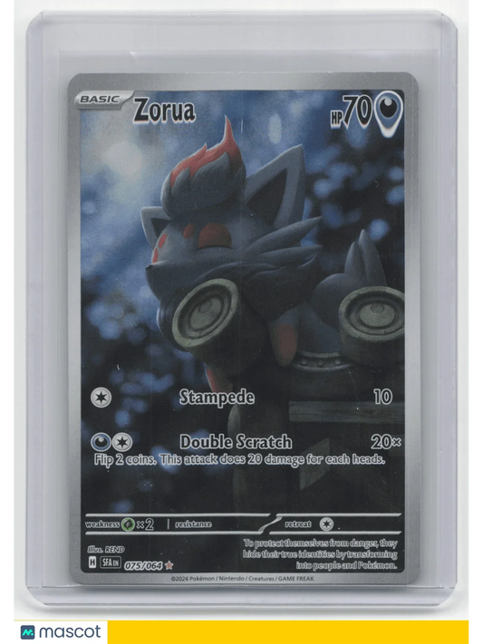 2024 Pokemon TCG Zorua Shrouded Fable #075/064 - Papa Joey's Collectibles