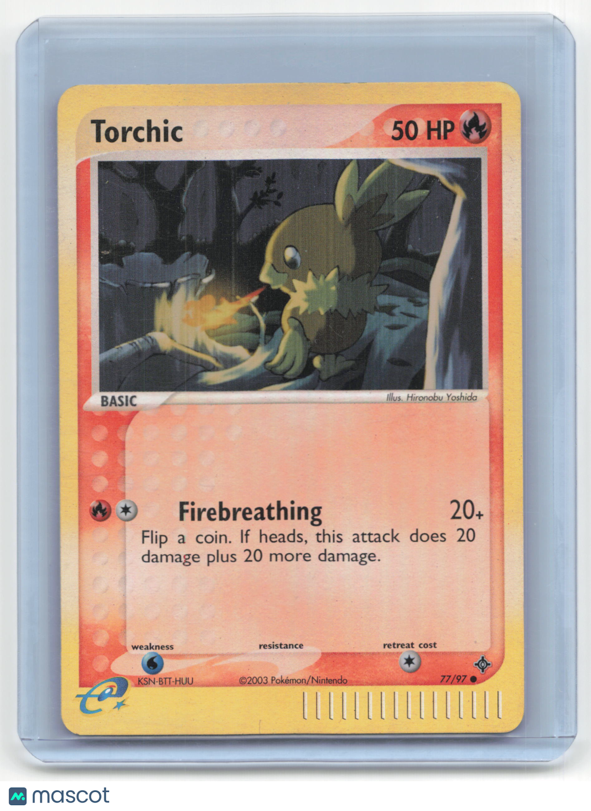 2003 Pokemon Torchic Dragon #77/97