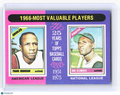 1975 Topps Baseball—1966 - Most Valuable Players #204 —Very Good