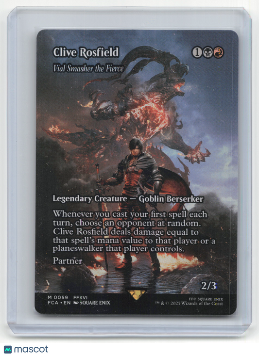 2025 Magic: The Gathering Clive Rosfield Final Fantasy #M 0059