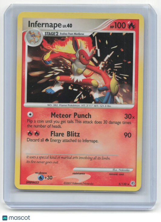 2007 Pokemon TCG Infernape Diamond & Pearl #5/130 - Papa Joey's Collectibles