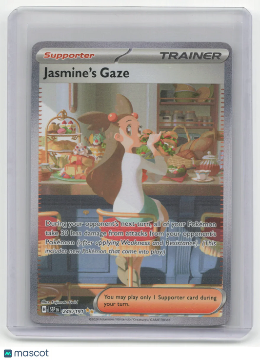 2024 Pokemon TCG Jasmine Surging Sparks #245/191 - Papa Joey's Collectibles