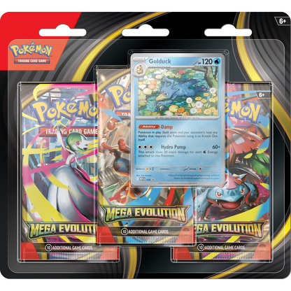 Pokémon TCG: Mega Evolution 3-Pack Blister