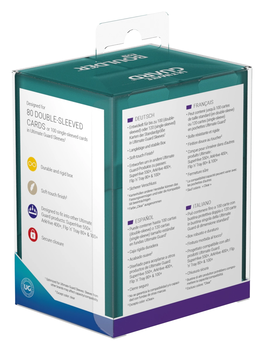 Ultimate Guard Malachite Boulder 80+ Deck Box