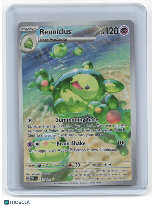2024 Pokemon Reuniclus Temporal Forces #171/162 - Papa Joey's Collectibles