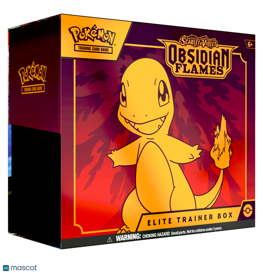 2023 Pokemon Scarlet & Violet Obsidian Flames Elite Trainer Box