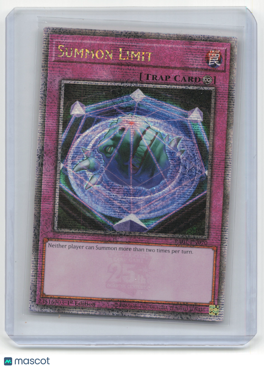 2023 Yu-Gi-Oh! Summon Limit 25th Anniversary #RA01-EN070 QCR