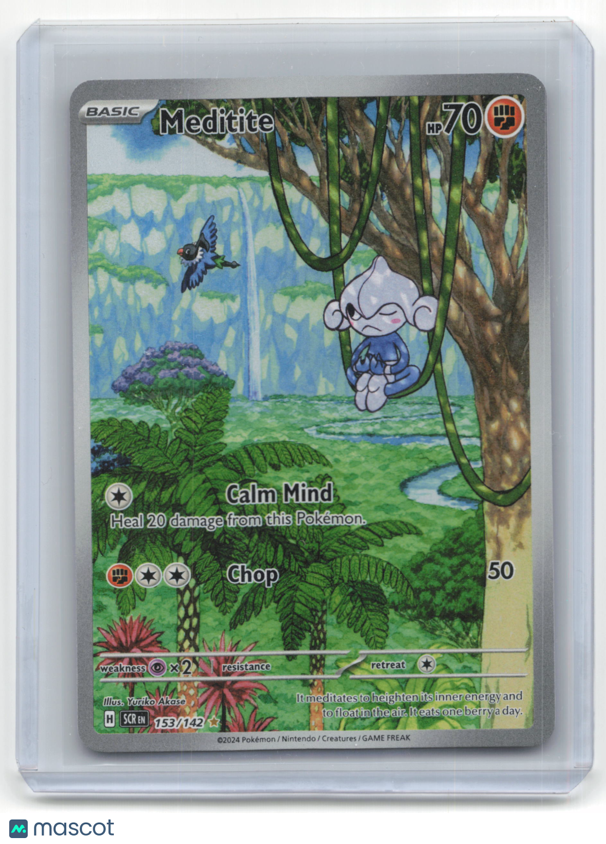 2024 Pokemon TCG Meditite Stellar Crown #153/142