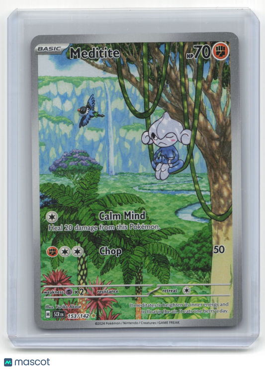 2024 Pokemon TCG Meditite Stellar Crown #153/142