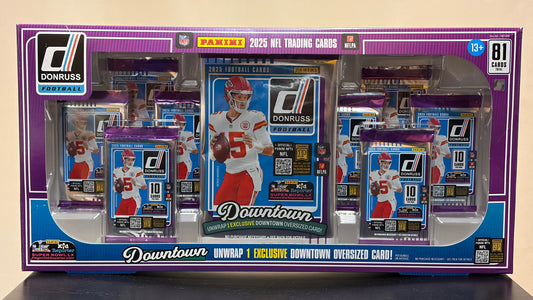 2025 Panini Donruss Football Bundle Box (Downtown Oversized Pack)