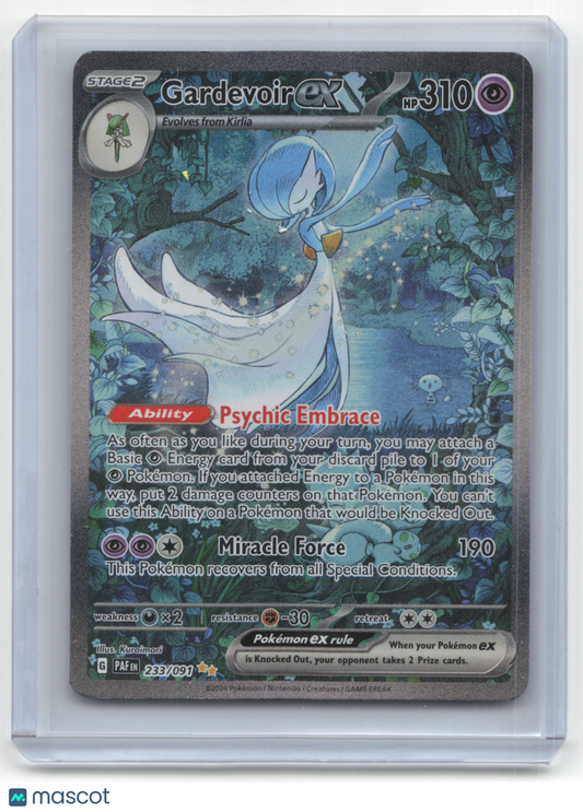 2024 Pokemon Gardevoir EX Paldean Fates #233/091