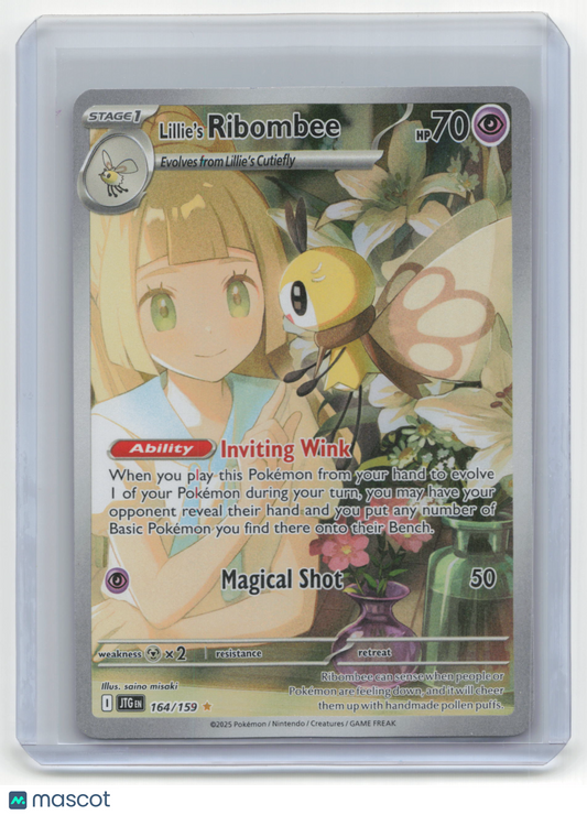 2025 Pokemon TCG Ribombee Journey Together #164/159 English