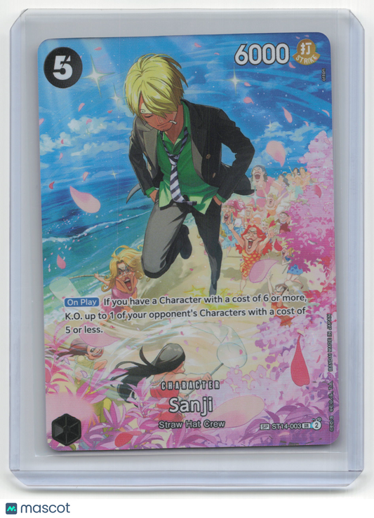 2024 One Piece Card Game Sanji Royal Blood #ST14-003