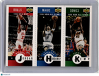 1996 Upper Deck Collector's Choice Mini-Card—Jordan, Hardaway, Kemp #M11/M60/M78