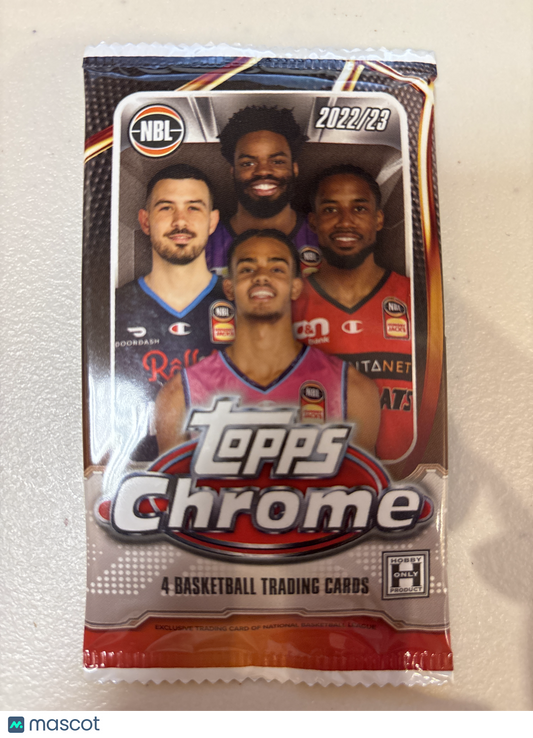 2022-23 Topps Chrome NBL Basketball Hobby Pack