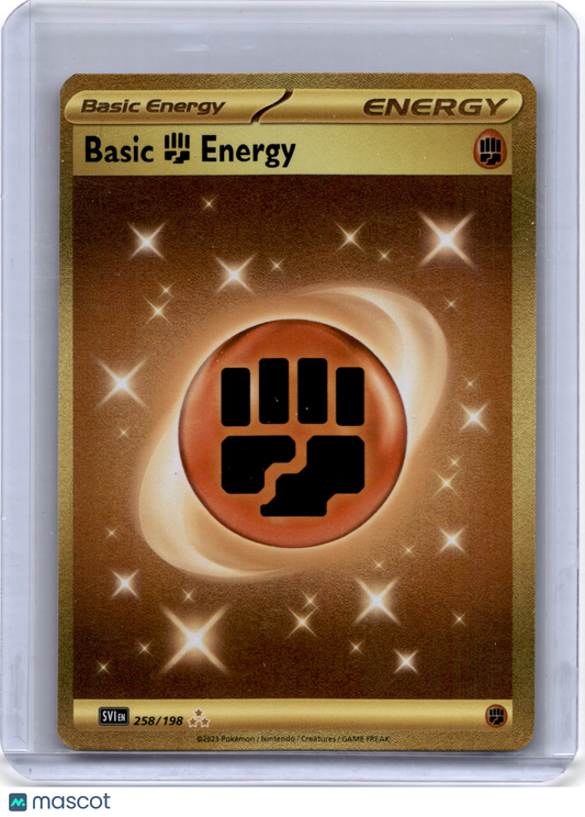 2023 Pokemon Fighting Energy Scarlet & Violet #258/198