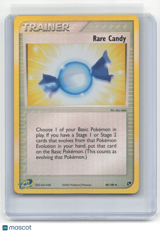2003 Pokemon Rare Candy EX Sandstorm #88/100 Mod Played Holo