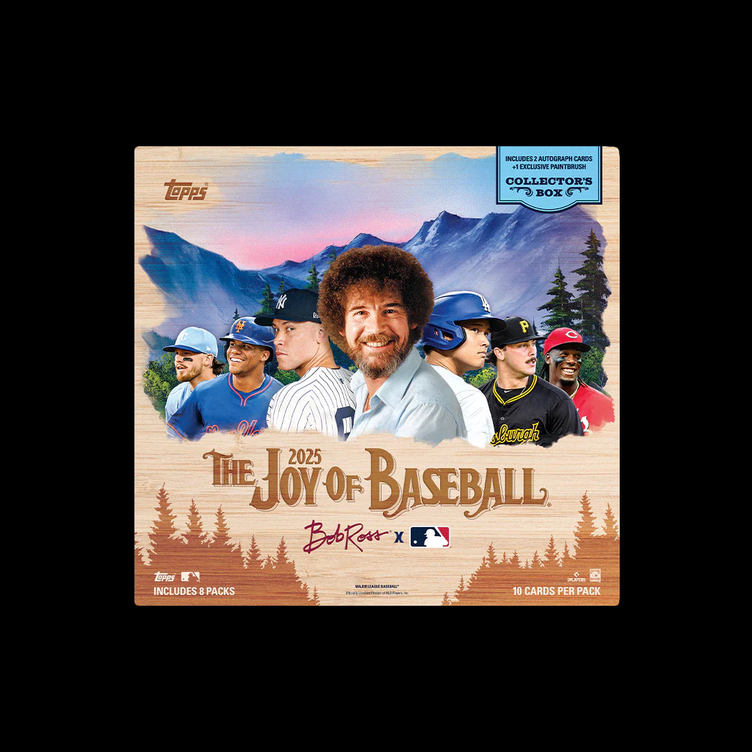 2025 Topps x Bob Ross The Joy of Baseball Baseball Collector's Box