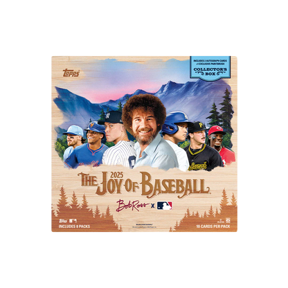 2025 Topps x Bob Ross The Joy of Baseball Baseball Collector's Box