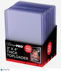 Ultra PRO Standard 100 Pt. Pt. Clear 3" x 4" Thick Toploader 25 ct.