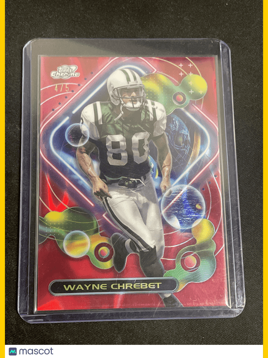 Topps Chrome Football Wayne Chrebet 4/5 #175