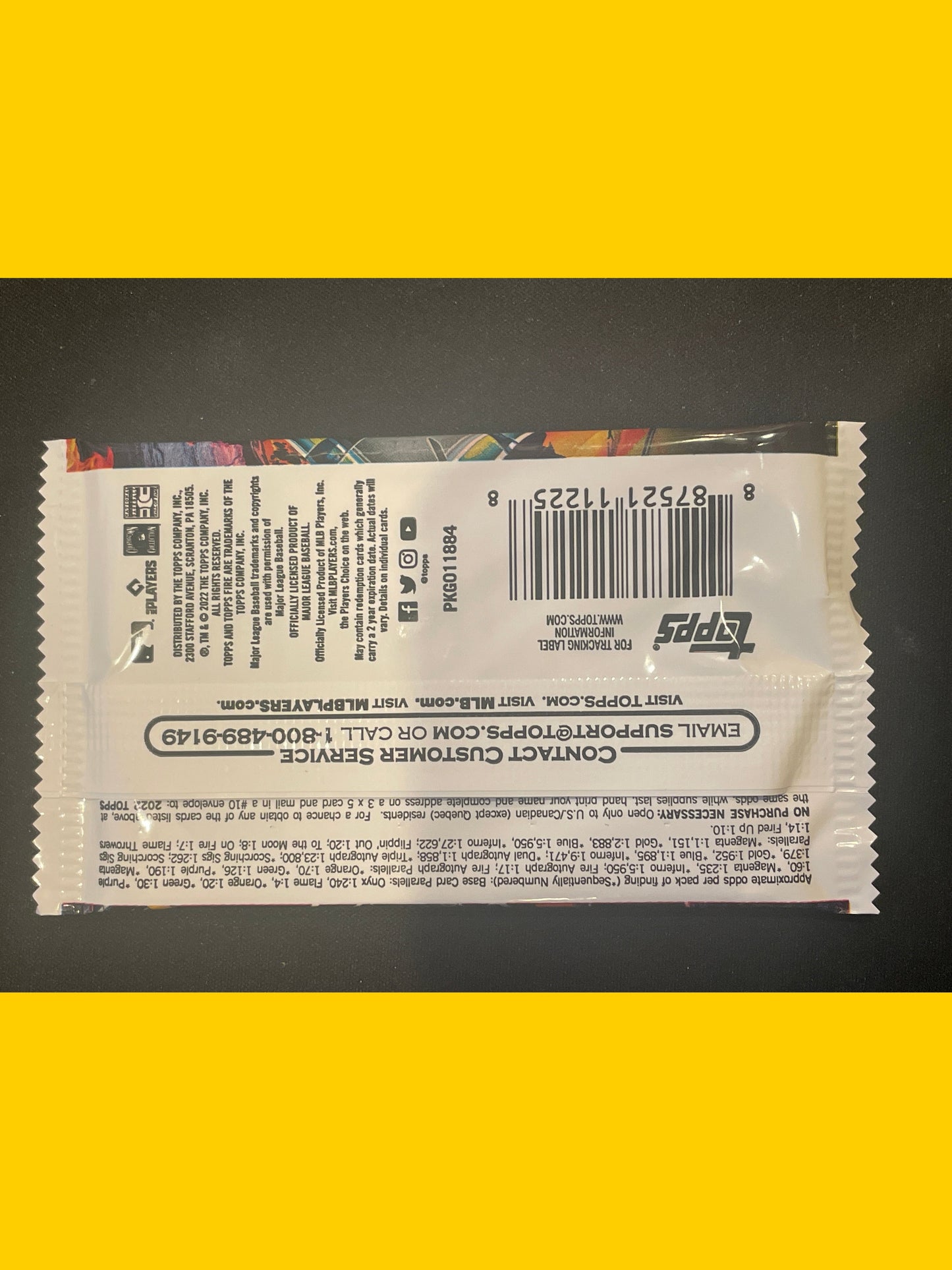 2022 Topps Fire Baseball Hobby Pack