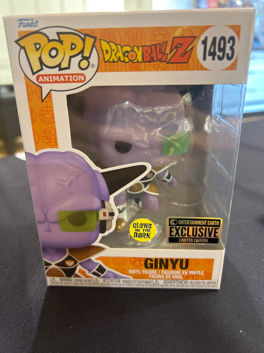 POP! Animation Dragon Ball Z 1493 GINYU Entertainment Earth Exclusive