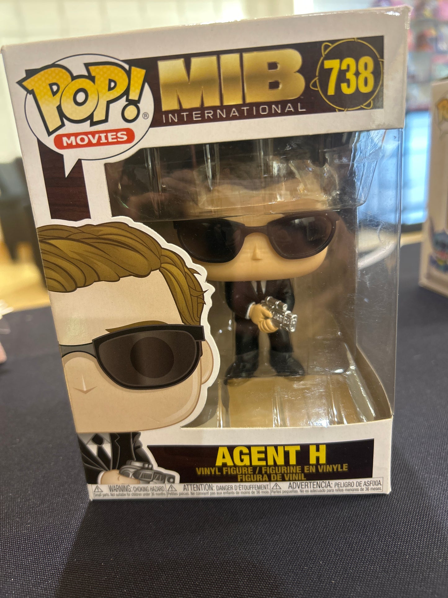 POP! Movies—Agent H #738 MIB International