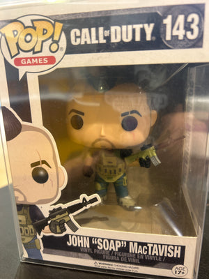 Pop! Games Call of Duty 143 John "Soap" Mac Tavish