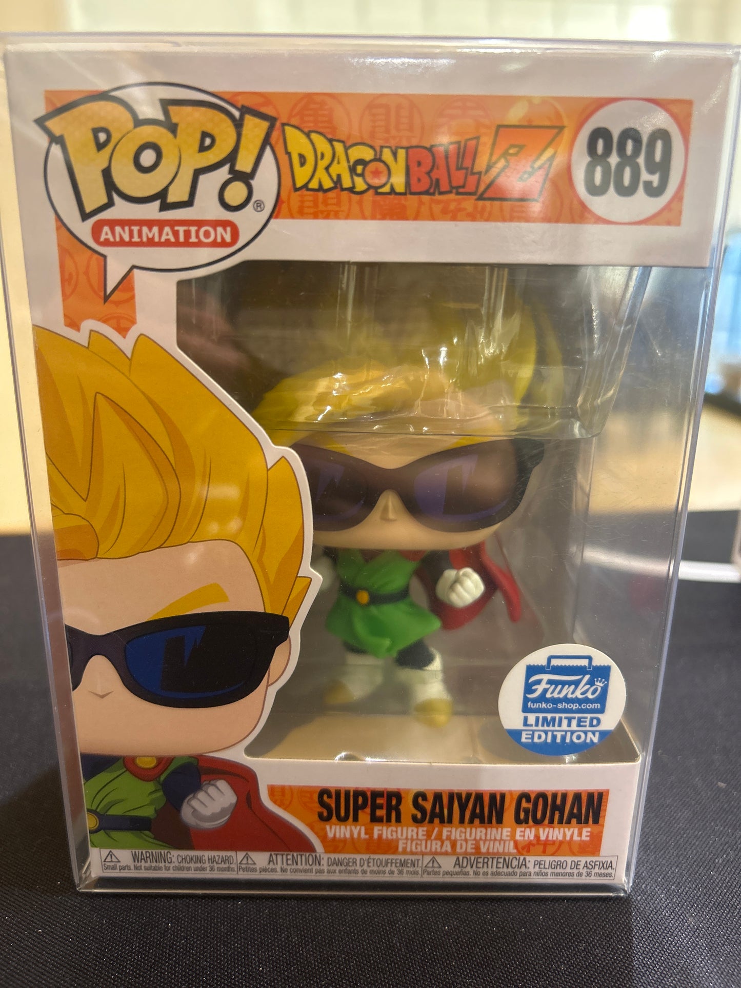 POP! Animation Dragon Ball Z 889 Super Saiyan Gohan Funko Limited Edition