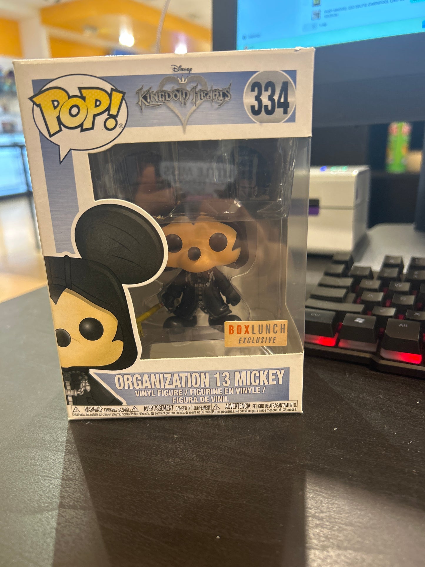 POP! KINGDOM HEARTS 334 ORGANIZATION 13 MICKEY