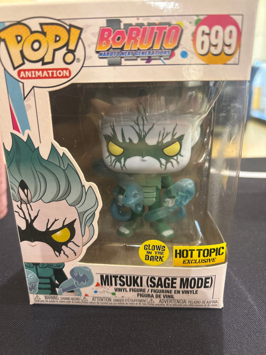 POP! Animation BORUTO 699 MITSUKI (SAGE MODE) Hot Topic Exclusive!