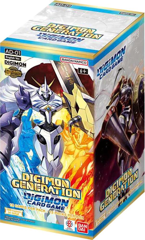 Digimon Card Game TCG: Advanced Booster Digimon Generation (AD01) Booster Box