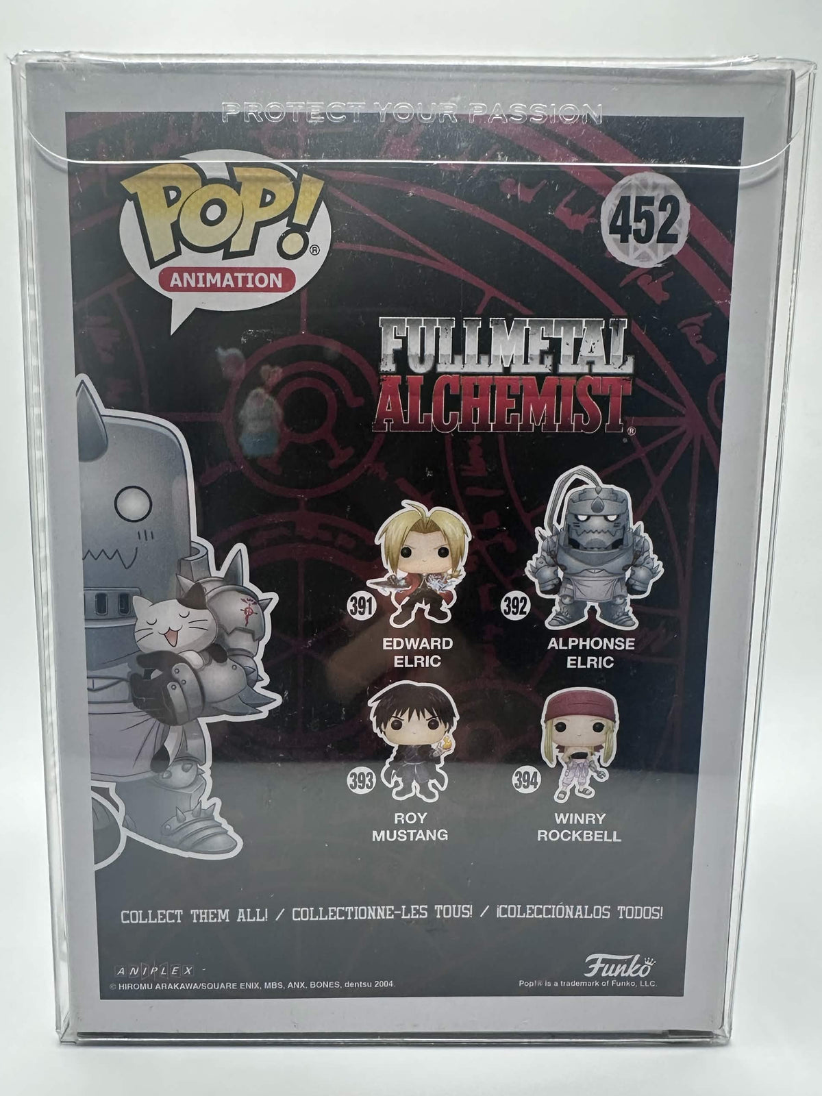 POP! Animation—Fullmetal Alchemist—Alphonse Elric (With Kittens) #452—(Hot Topic Exclusive)