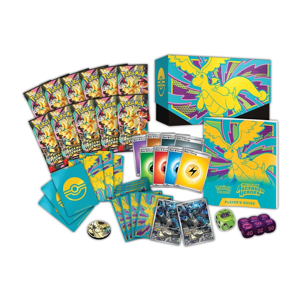 Pokémon TCG: Mega Evolution—Ascended Heroes Pokémon Center Elite Trainer Box