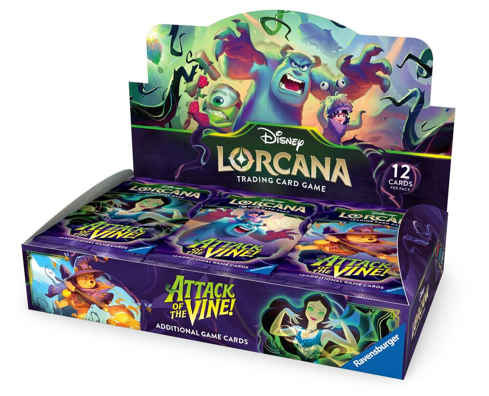 Disney Lorcana TCG: Attack of the Vine! Booster Box